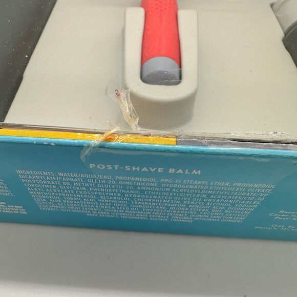 Harry’s Men’s Red Handle Razor Shave Gel Balm Gift Set New - Picture 6 of 9